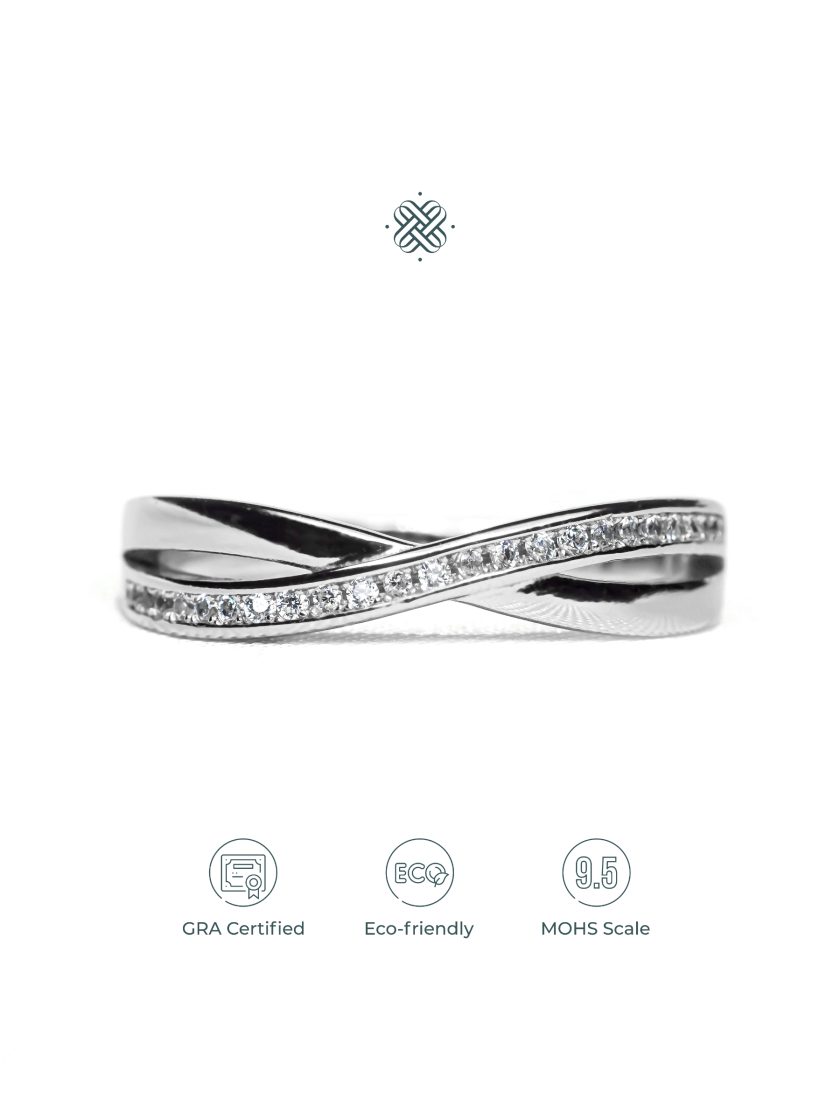 Nebula Eternity Ring Clairēn Jewelry